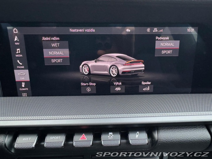 Porsche 911 Approved BOSE Střecha 20/ 2020