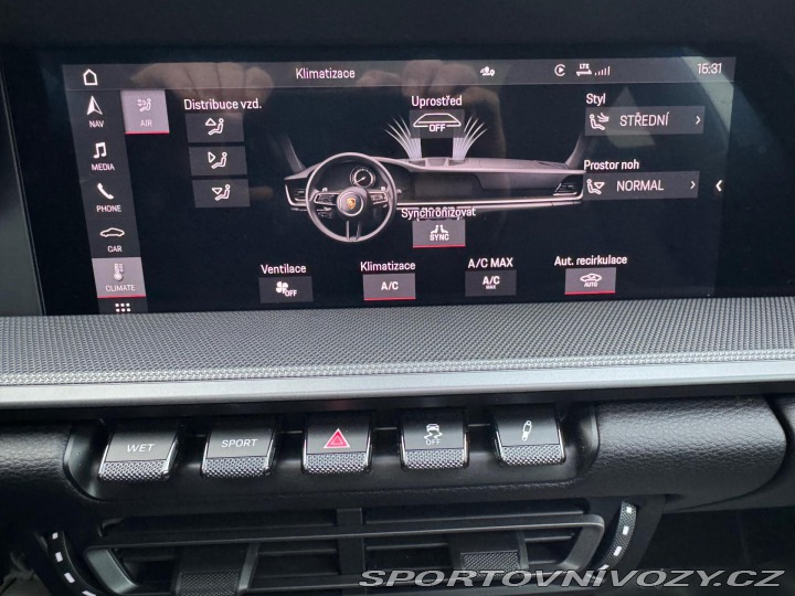 Porsche 911 Approved BOSE Střecha 20/ 2020