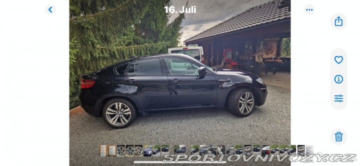 BMW X6 4,4   M, 555 koní 2010