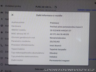 Tesla Model 3 Dual Motor 366kW - EAP SO 2021