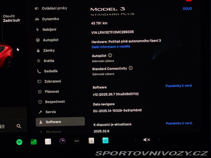 Tesla Model 3 Standard SOH 93,1% 239kW 2021