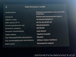 Tesla Model 3 Standard SOH 93,1% 239kW 2021