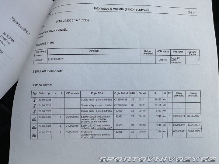 Mercedes-Benz S S400d 243kW LONG AMG 4MAT 2022