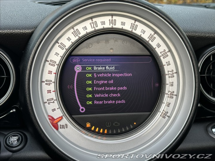 Mini Cooper 1,6 122PS Roadster Cabri 2012