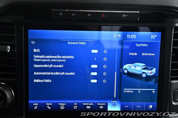 Ford Ostatní modely F-150 5.0 V8 4X4 LARIAT ČR K360 2022