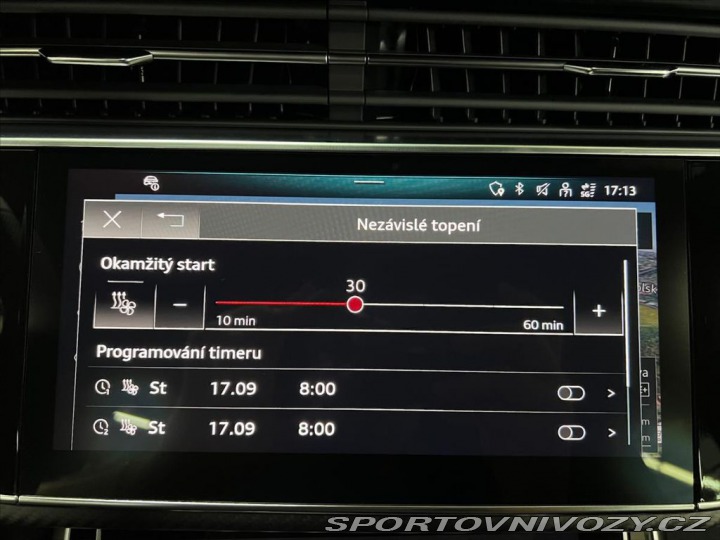 Audi SQ7 QUATTRO, 7.MÍST, WEBASTO, 2026