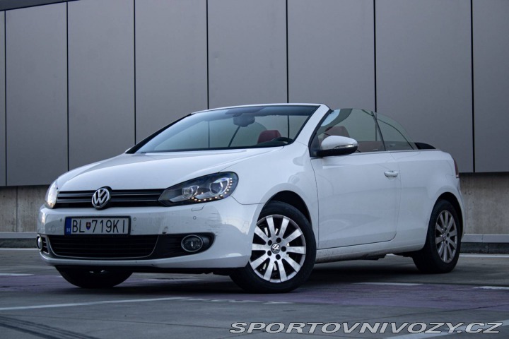 Volkswagen Golf Cabrio 1.4 TSI DSG 90kW 2013