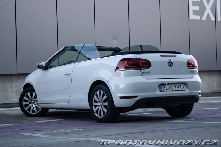 Volkswagen Golf Cabrio 1.4 TSI DSG 90kW 2013