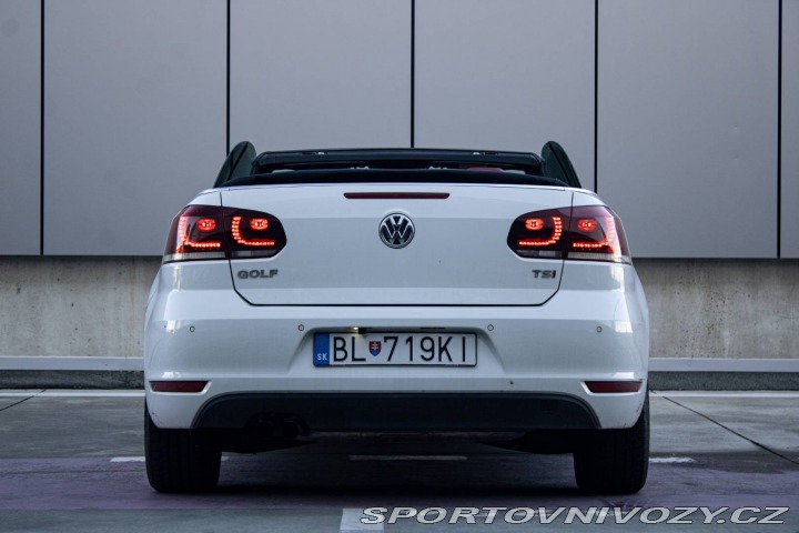 Volkswagen Golf Cabrio 1.4 TSI DSG 90kW 2013