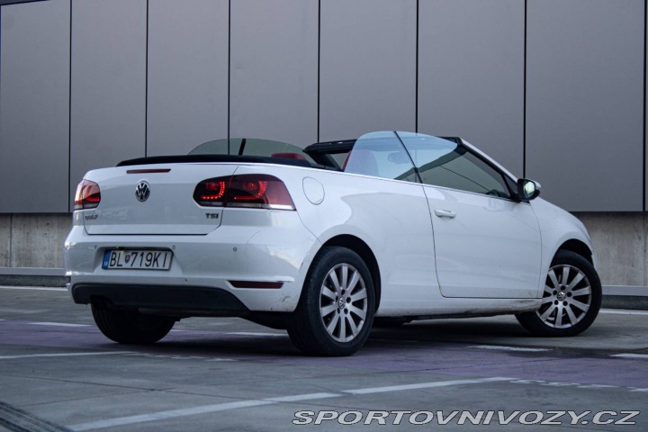Volkswagen Golf Cabrio 1.4 TSI DSG 90kW 2013