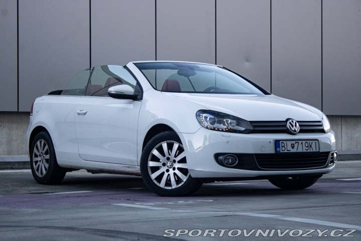 Volkswagen Golf Cabrio 1.4 TSI DSG 90kW 2013