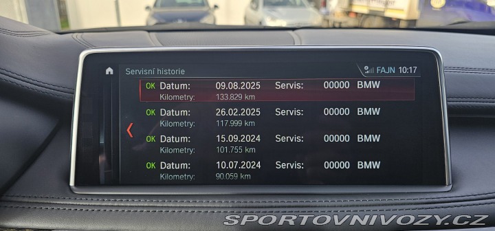 BMW X6 3.0d, 190kw, M-paket 2018