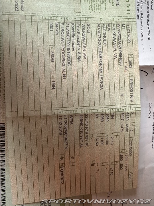 Volkswagen Golf R variant 2020