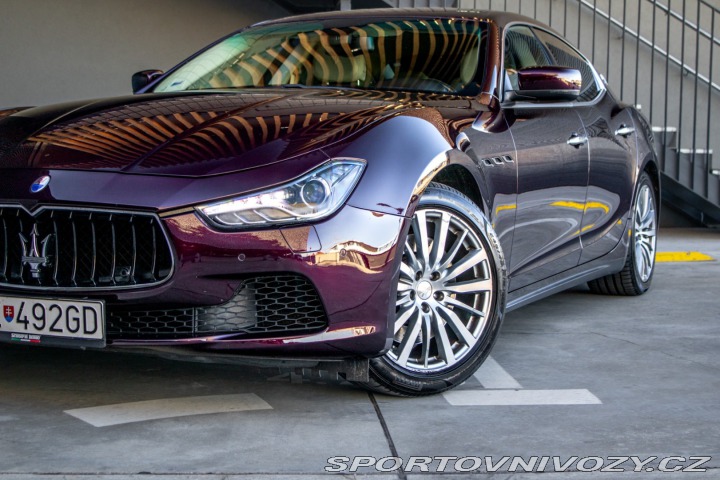 Maserati Ghibli S Q4 / AJ NA SPLÁTKY / P 2015