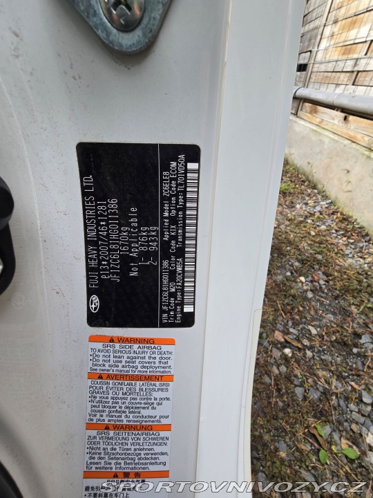 Subaru BRZ 2.0 Sport 6MT 2017