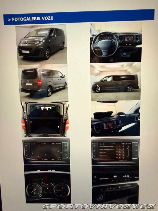 Citroën Ostatní modely SpaceTourer 2,0   BHDI XL 180k AT ( D 2021