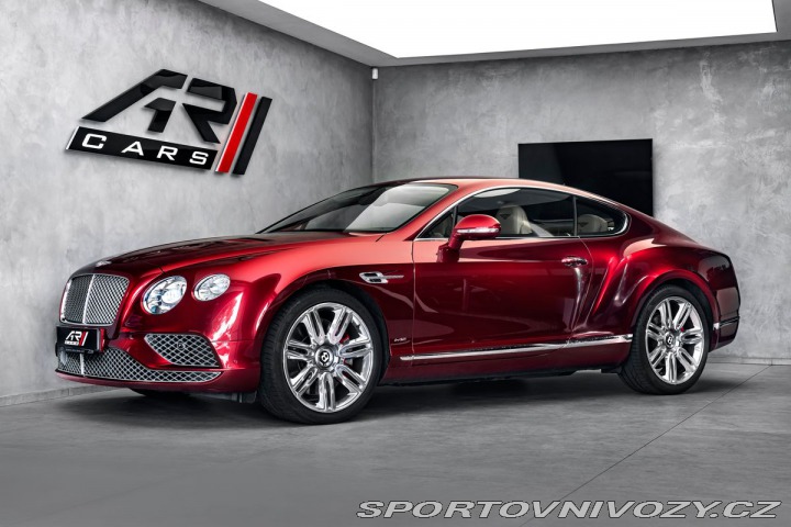 Bentley Continental GT W12 Mulliner, masáže 2017