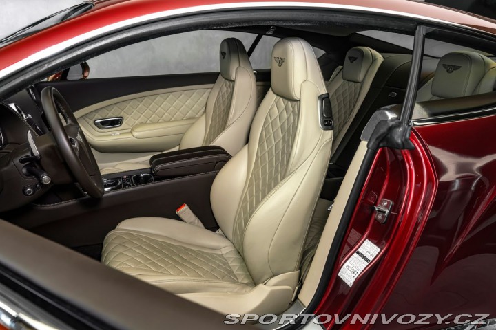 Bentley Continental GT W12 Mulliner, masáže 1800