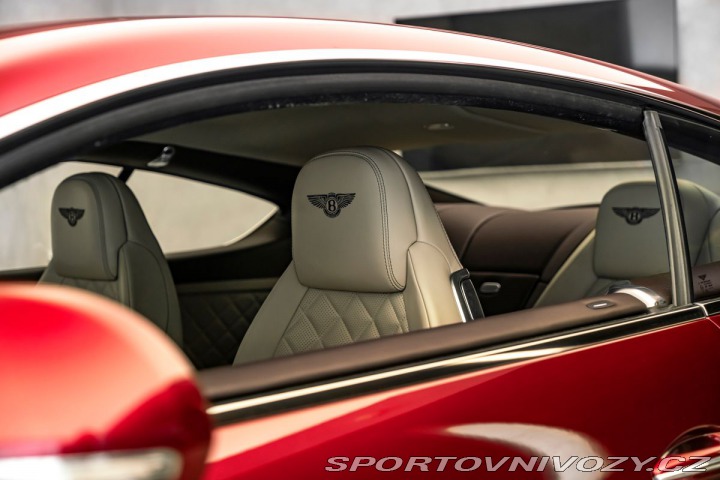 Bentley Continental GT W12 Mulliner, masáže 1800