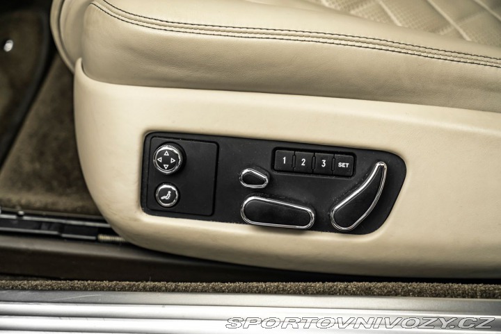 Bentley Continental GT W12 Mulliner, masáže 1800