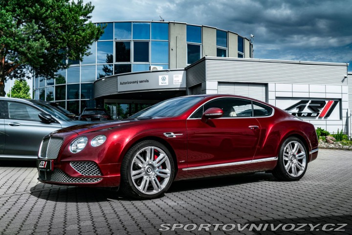 Bentley Continental GT W12 Mulliner, masáže 1800