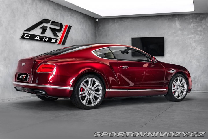Bentley Continental GT W12 Mulliner, masáže 1800
