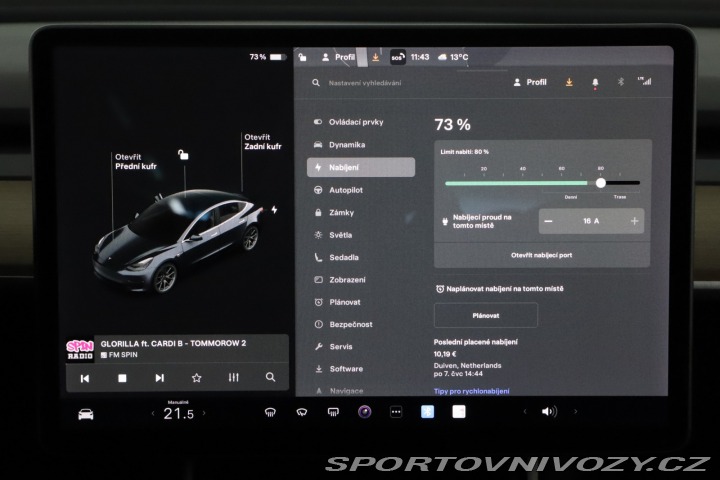 Tesla Model 3 Std Range Plus 52kWh 2020