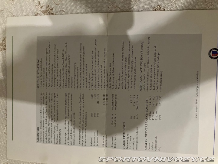 Alpina B10 B10 4,6 V8 1998