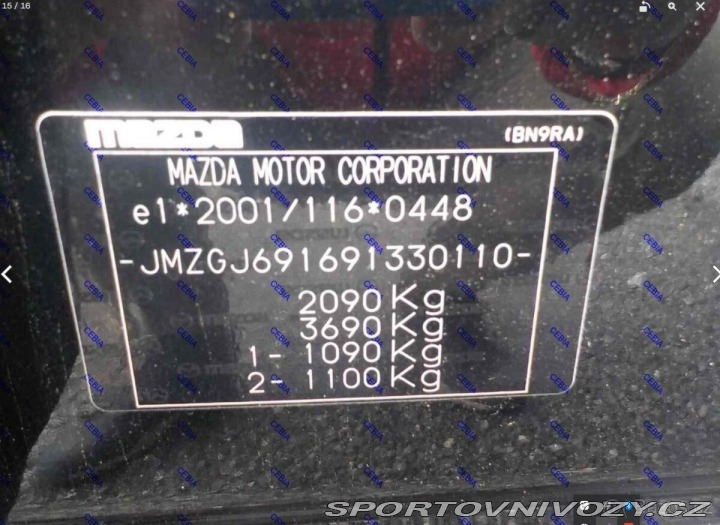 Mazda Ostatní modely 6 2,2   SkyActive Led navi 2015