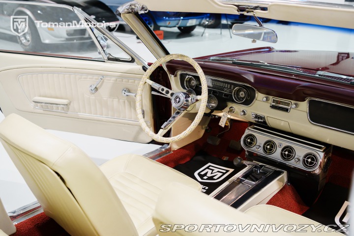 Ford Mustang Convertible V8, v ČR 1965