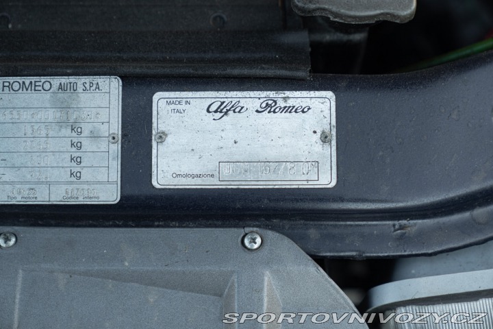 Alfa Romeo Ostatní modely ALFETTA QUADRIFOGLIO 2.0 1983