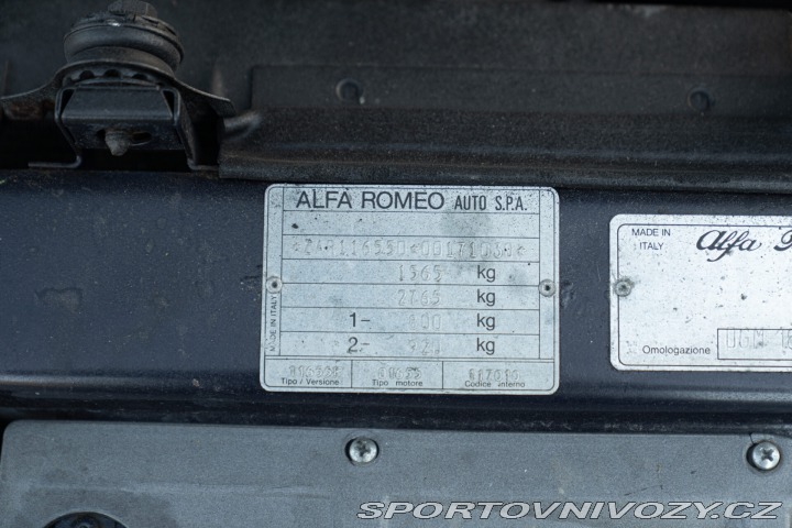 Alfa Romeo Ostatní modely ALFETTA QUADRIFOGLIO 2.0 1983