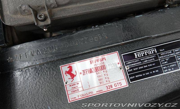 Ferrari 328 GTS ABS 1988