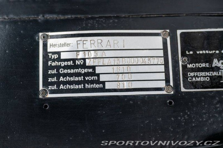 Ferrari 308 GTS V8 1983