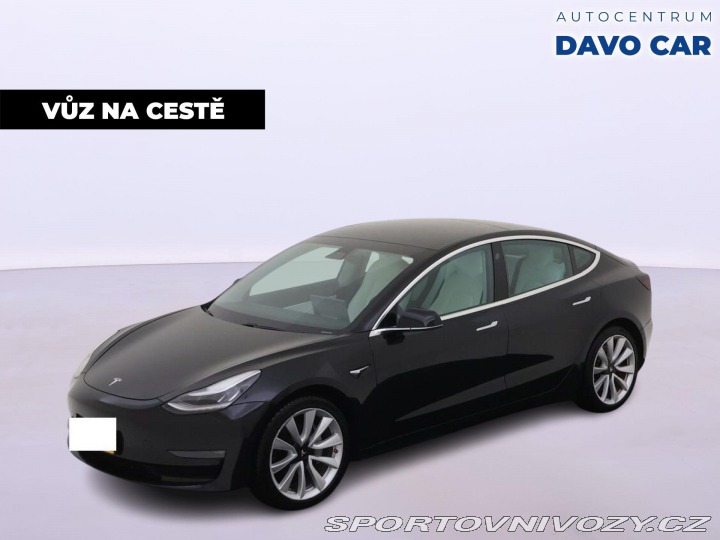 Tesla Model 3 Long Range AWD tažné DPH 2019