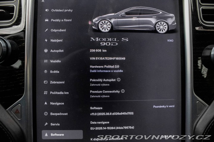 Tesla Model S 90 D, 386kW (2017) / AJ 2017