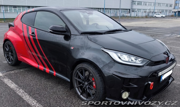 Toyota Yaris GR vše zápis v TP 2021