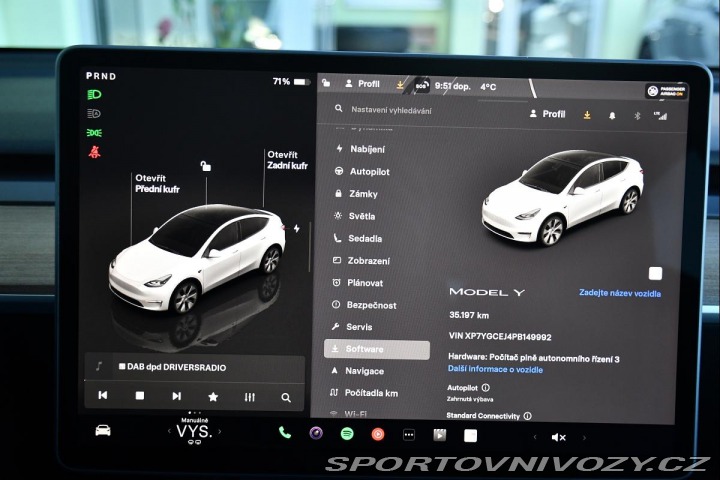 Tesla Model Y RWD PANO 35tis.KM 2023