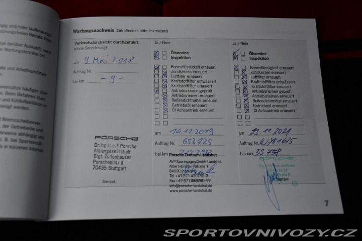 Porsche 911 911.2 GT3 REZERVACE 2018