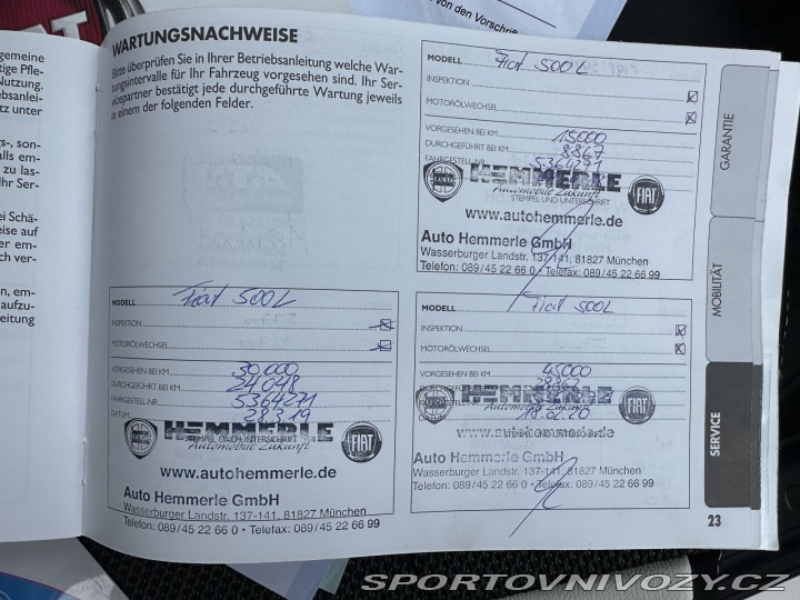 Fiat 500 500L 1,4 T-Jet 88kW CROSS 2017