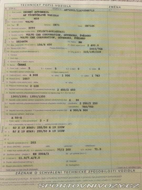 Volvo Ostatní modely XC90 2,4 2019