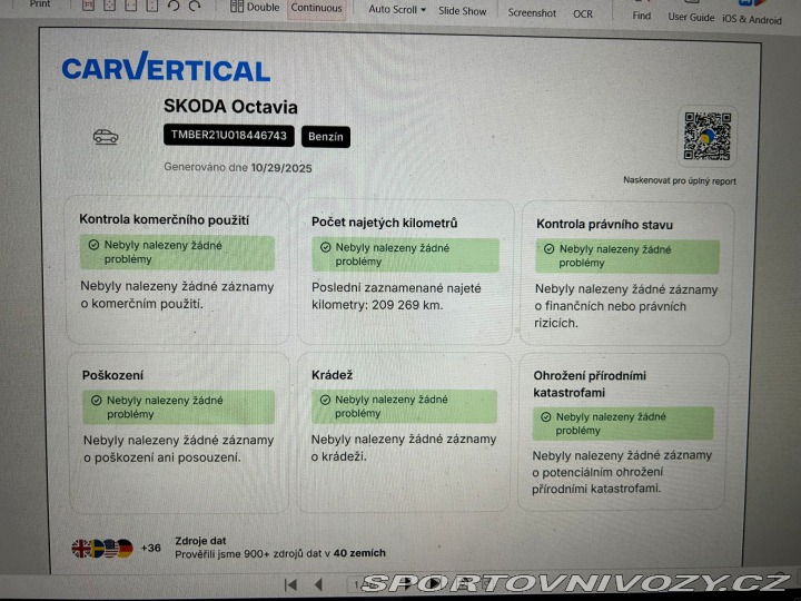 Škoda Octavia RS 1.8T RS 132kW 2001