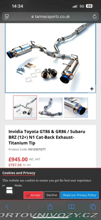 Subaru BRZ STi Limited LSD wide 2018