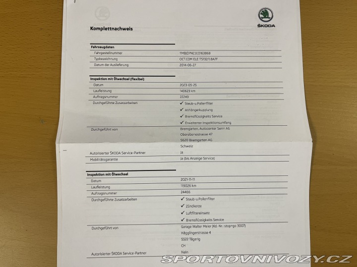 Škoda Ostatní modely OCTAVIA R-LINE 1.8TSI DPH 2014