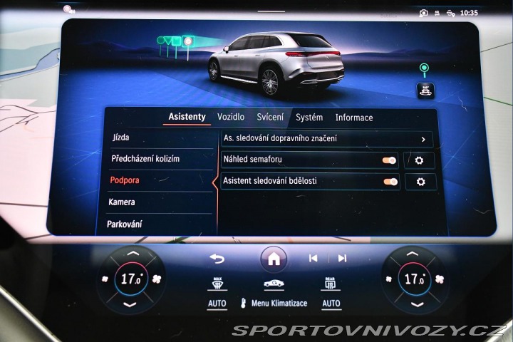 Mercedes-Benz Ostatní modely EQS 580 4M SUV HYPERSCREEN K3 2023