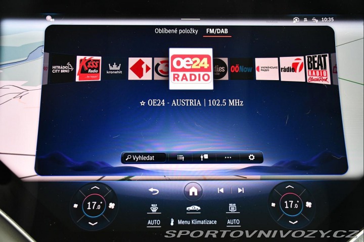 Mercedes-Benz Ostatní modely EQS 580 4M SUV HYPERSCREEN K3 2023