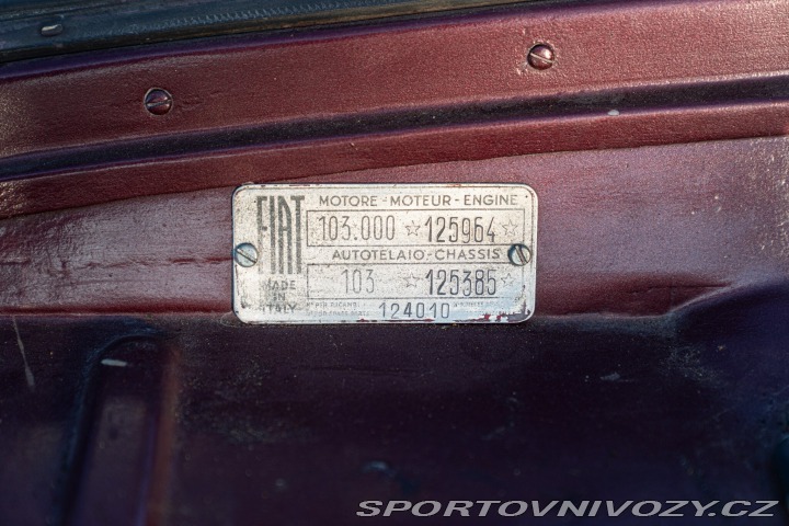 Fiat Ostatní modely 1100103 SPIDER MANTELLI 1954