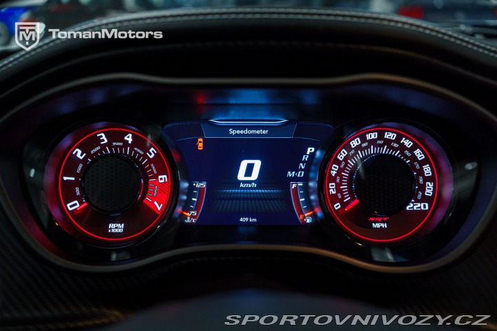Dodge Challenger DEMON, 1040Hp, 400km, ČR 2023