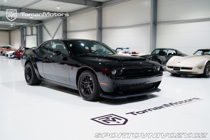 Dodge Challenger DEMON, 1040Hp, 400km, ČR 2023