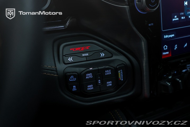 Dodge Ostatní modely RAM,TRX, 702Hp, 680km, ČR 2024